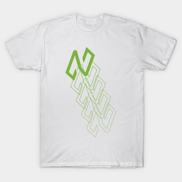 NULS Logo Fade-Away T-Shirt by NalexNuls